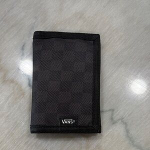 Vans Checkered Black Card Holder